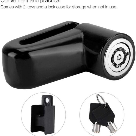 Bicycle Motorbike Scooter Safety Theft Protection Bike Accessories Motorcycle - Picture 3 of 9